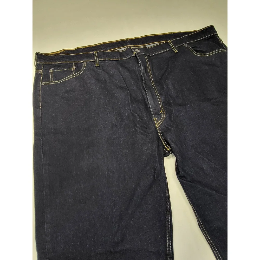 Levis 550 Relaxed Fit Jeans Mens 56x30 Dark Wash Indigo Denim Pants